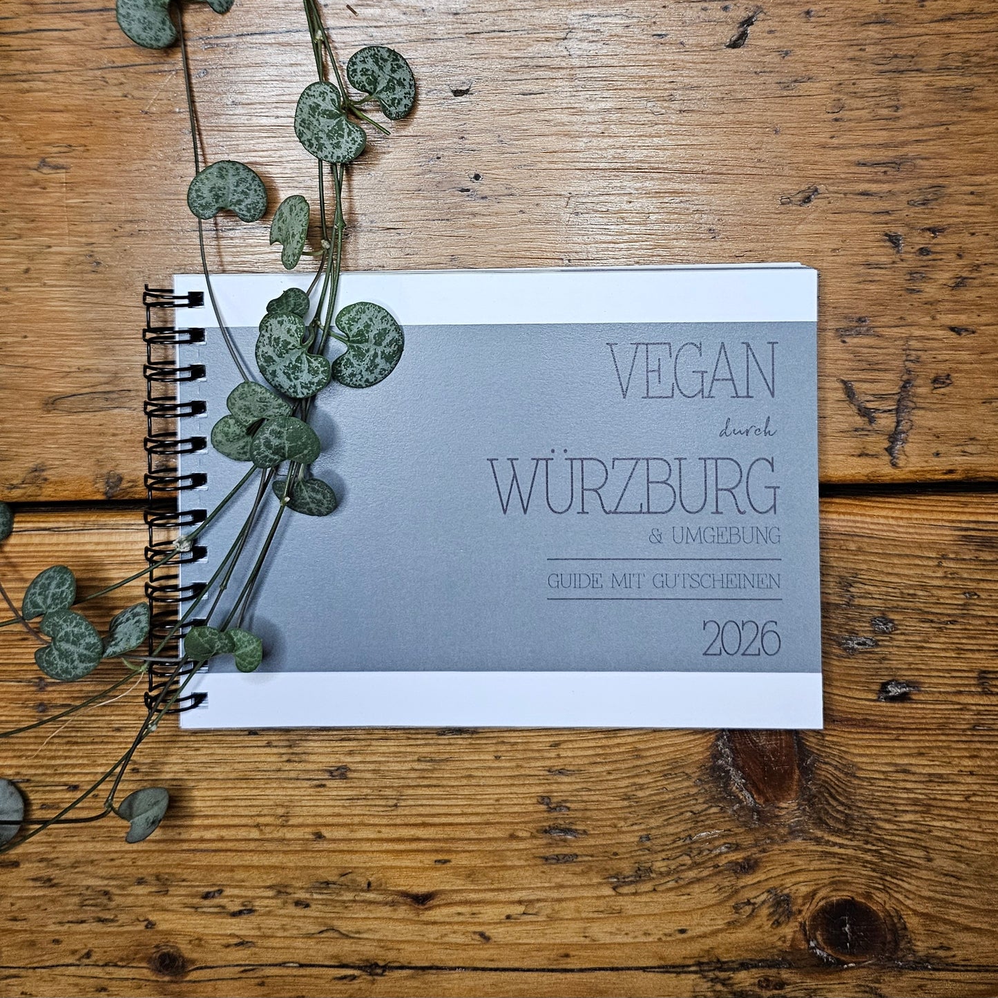 GUIDE MIT GUTSCHEINEN "VEGAN DURCH WÜRZBURG" | 2026 | GUTSCHEINHEFT